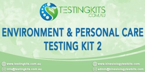 Environment & Personal Care Test Kit for Kinesiologists and Chiropractors