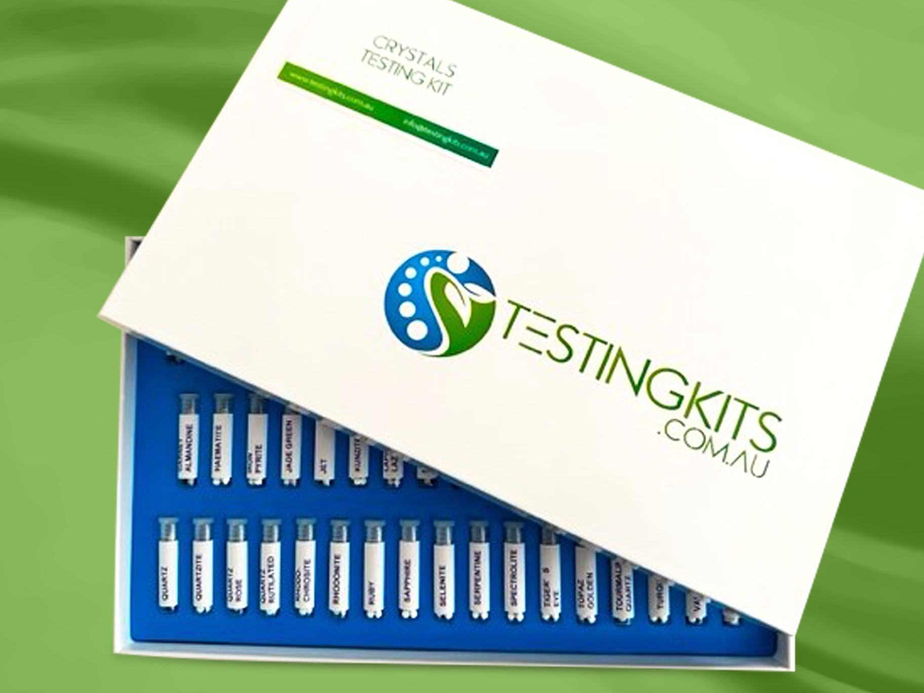 Crystal Test Kit for Bioresonance & NAET Practitioners