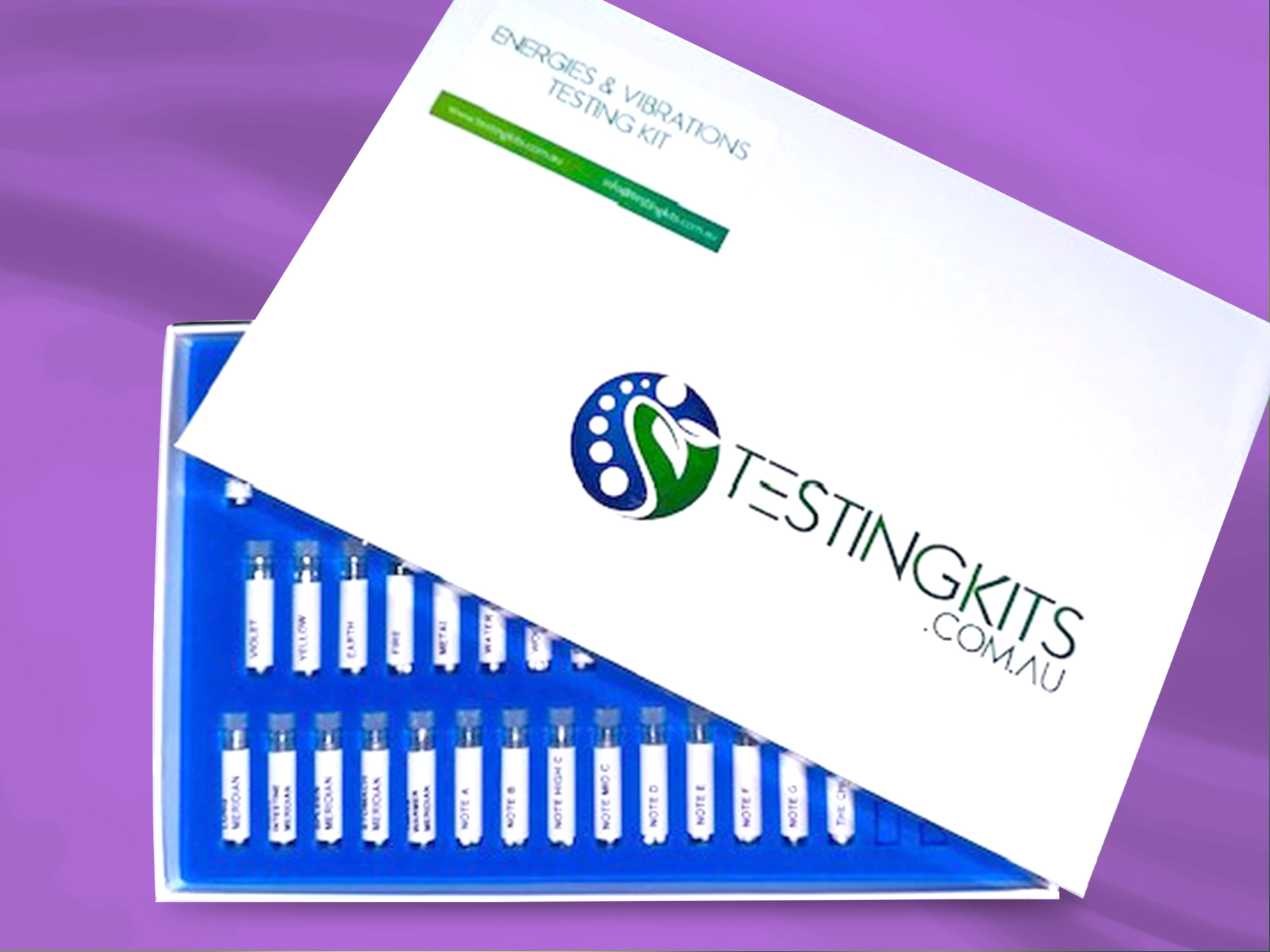 Energies & Vibrations Test Kit for Bioresonance & NAET Practitioners